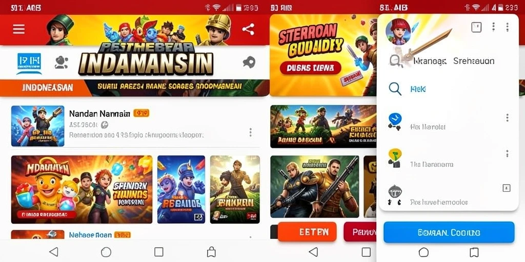 Tampilan utama aplikasi 666MENANG yang menarik.