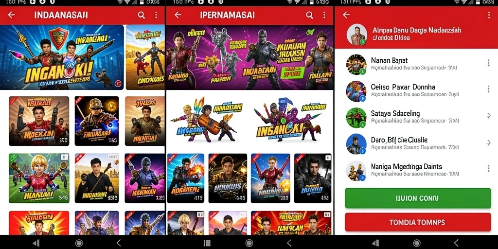 Tampilan antarmuka yang intuitif dan menarik.