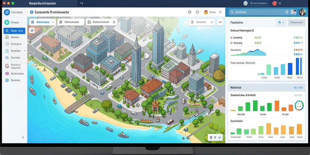 Tampilan awal gameplay DELTA575 yang memukau.