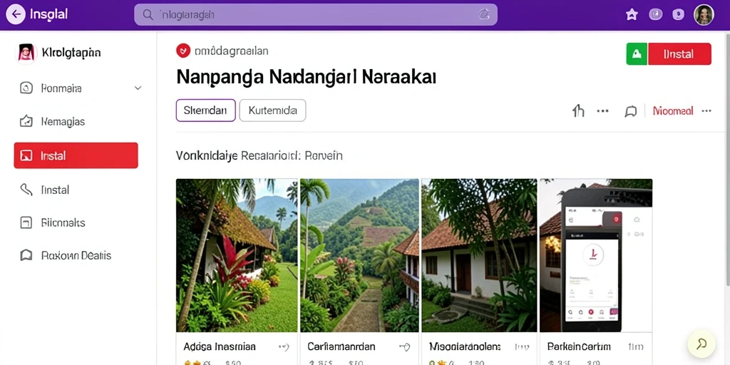 Tampilan antarmuka yang menarik dan mudah navigasi.