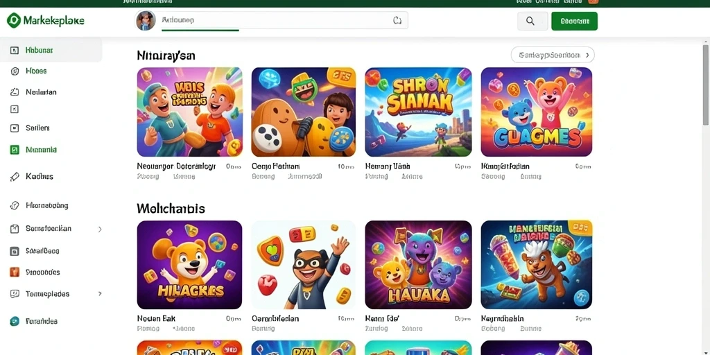 Screenshot menampilkan antarmuka bermain yang menarik.
