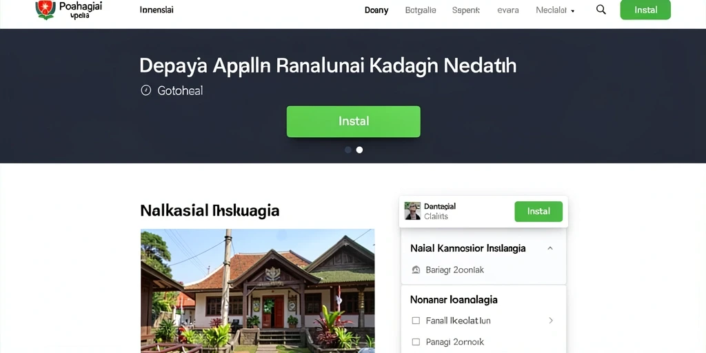 Antarmuka pengguna yang intuitif dan menarik.