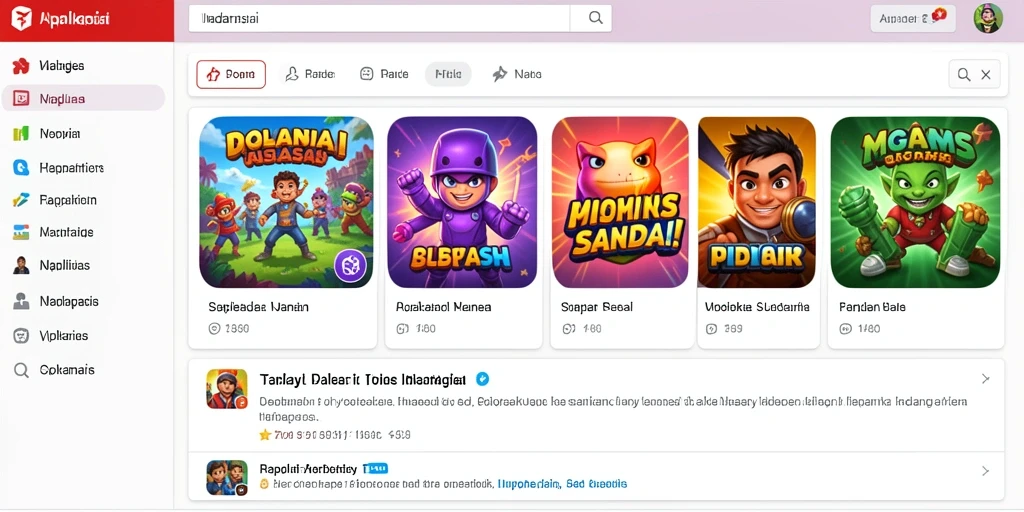 Tampilan antarmuka yang user-friendly dan menarik.